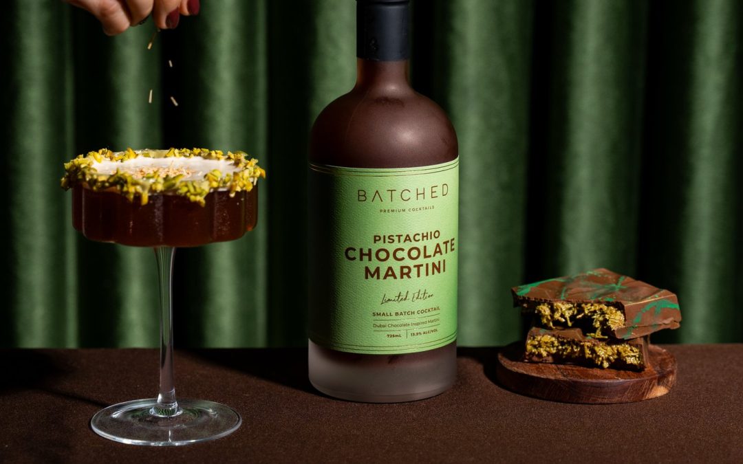 The Pistachio Chocolate Martini is here